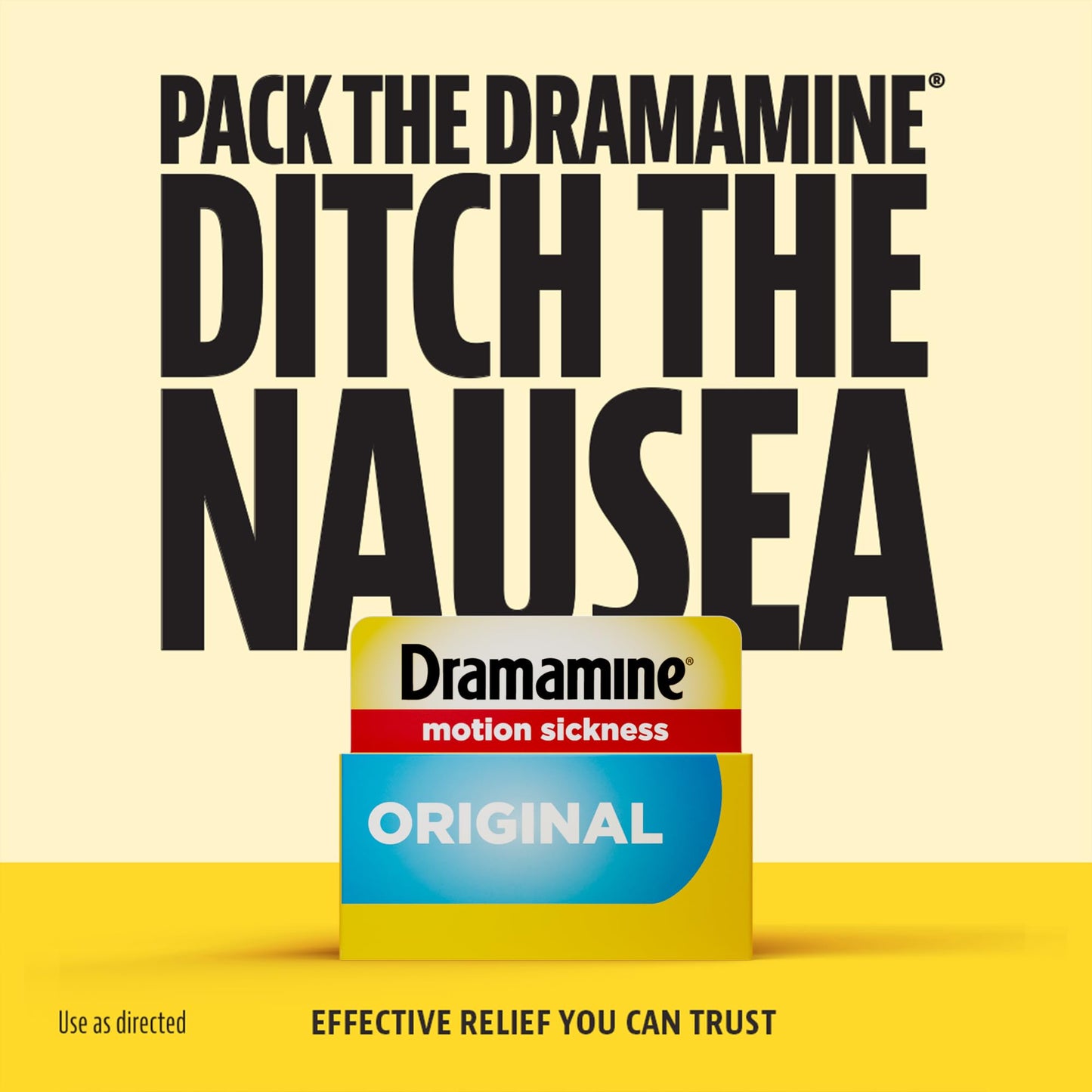 Dramamine Original, Motion Sickness Relief, 36 Count