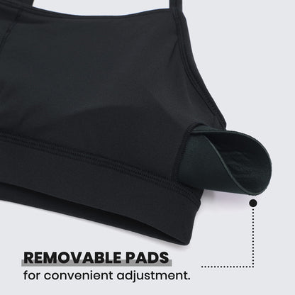 CRZ YOGA Butterluxe Y-Back Sports Bra – Low Impact, Padded, Spaghetti Strap Workout Top